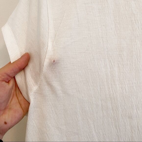 Torrid Ivory Crepe Embroidered Blouse 1 - Picture 5 of 8